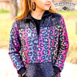 Crazy Train Roller Coaster Pullover